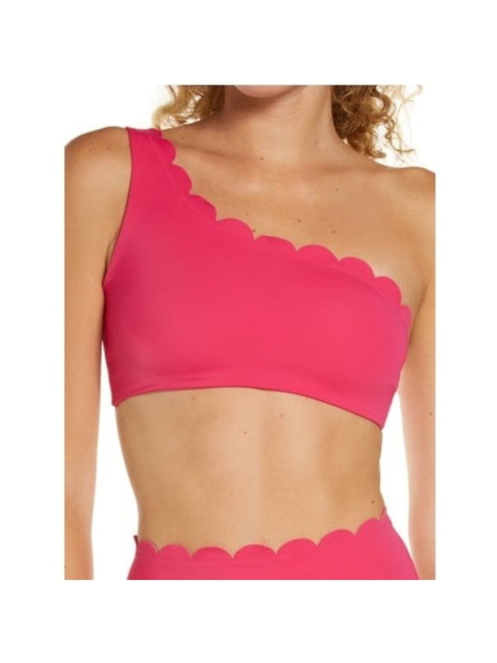 Chelsea28 Scallop Swimsuit Bikini Top